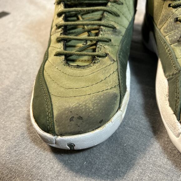 Nike Air Jordan 12 Retro CP3 Class of 2003 Olive Green Men’s Size 7 130690-301 - Picture 7 of 13